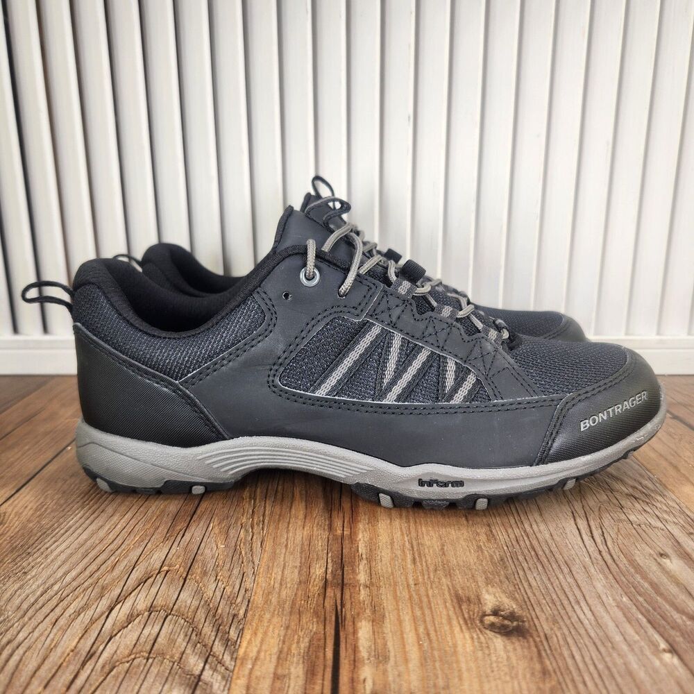 Bontrager SSR Multisport Bike Shoes Mens Sz 8 Black Cycling 2-Bolt Clip Sneakers